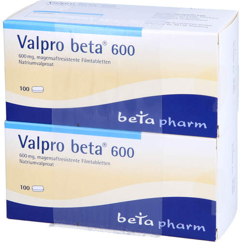 Valpro beta 600, 200 Stk., betapharm Arzneimittel GmbH