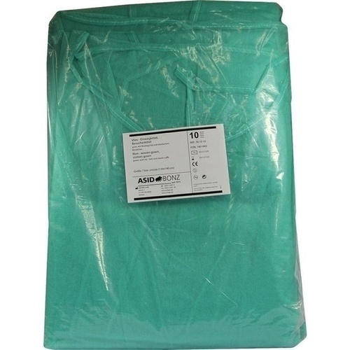 VLIESKITTEL Einweg 30 g/m2 gr&uuml;n, 10 Stk., Asid Bonz GmbH