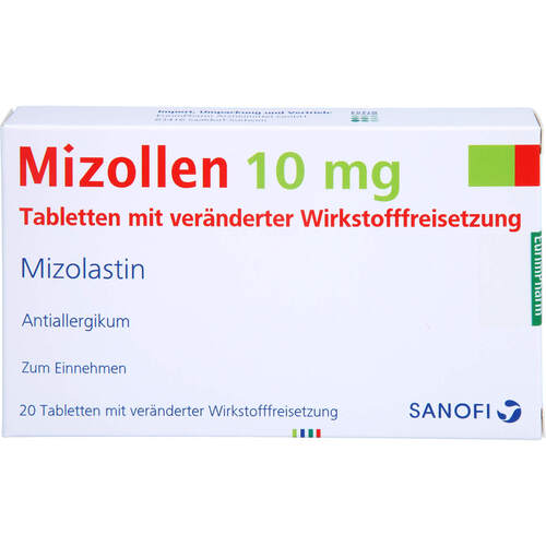 Mizollen 10mg, 20 ST, Eurimpharm Arzneimittel GmbH