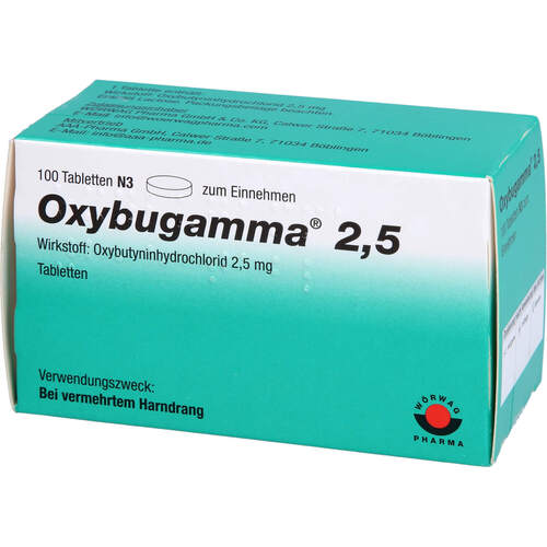 Oxybugamma 2.5, 100 ST, Aaa - Pharma GmbH