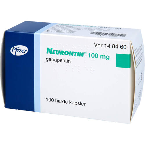 Neurontin 100mg Hartkapseln, 100 Stk., kohlpharma GmbH