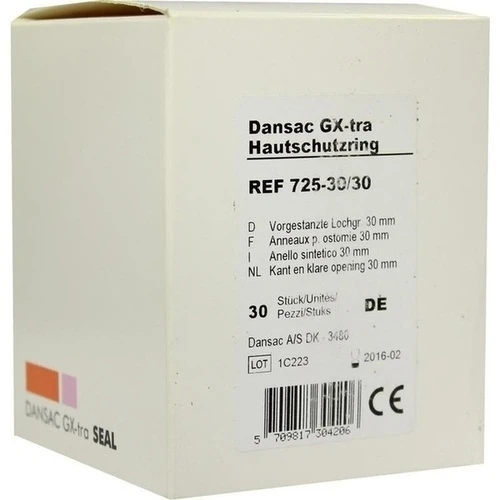 Dansac GX-Hautschutzringe Lochgr. 30mm 725-30/30, 30 Stk., Dansac GmbH