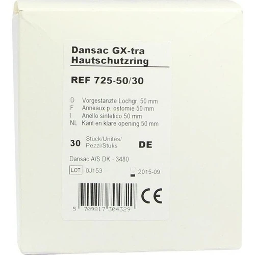 Dansac GX-Hautschutzringe Lochgr. 50mm 725-50/30, 30 Stk., Dansac GmbH
