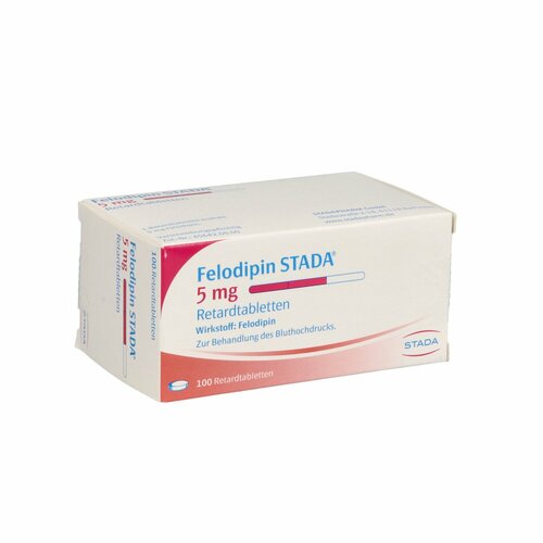 Felodipin STADA 5mg Retardtabletten, 100 Stk., STADAPHARM GmbH