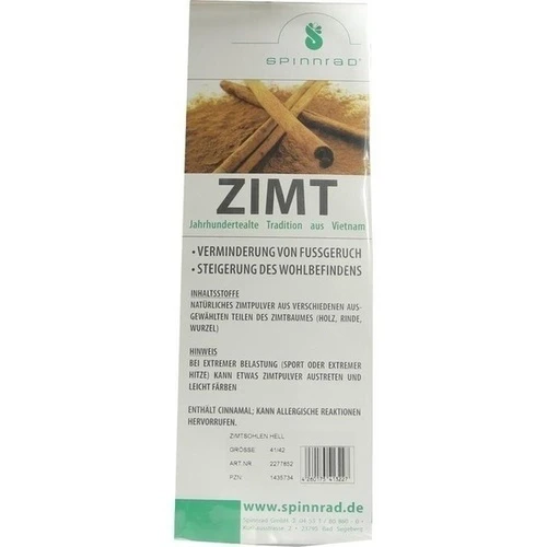 Zimtsohlen Hell 41/42, 2 Stk., Spinnrad GmbH