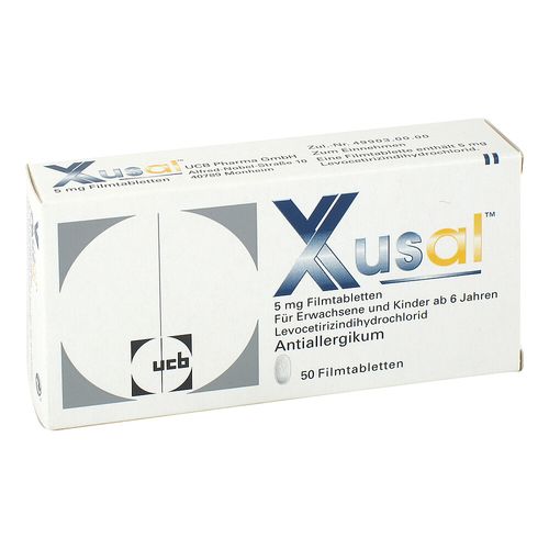 XUSAL Filmtabletten, 50 Stk., UCB Pharma GmbH XUSAL Filmtabletten, 50 Stk., UCB Pharma GmbH