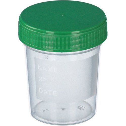 Urinbecher mit Schraubdeckel, 100 Stk., Dr. Junghans Medical GmbH
