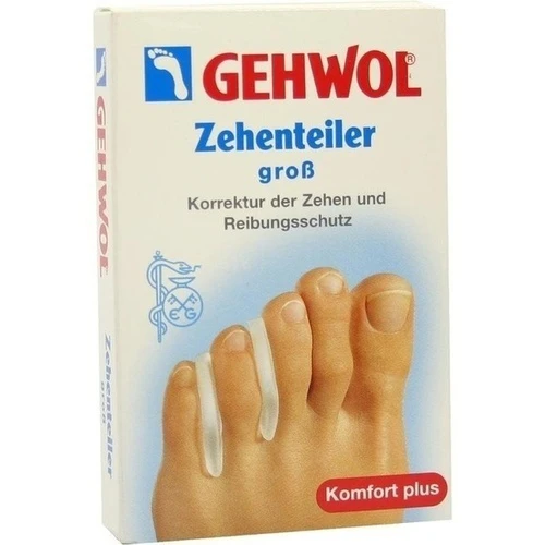 GEHWOL Polymer-Gel Zehenteiler gro&szlig;, 3 Stk., Eduard Gerlach GmbH
