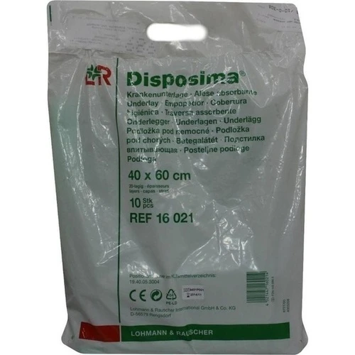 DISPOSIMA UNTERL 40X60CM, 10 Stk., Lohmann & Rauscher GmbH & Co. KG