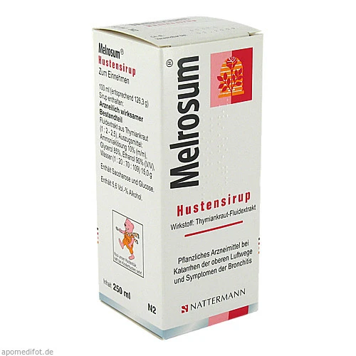 MELROSUM Hustensirup, 250 ml, MCM KLOSTERFRAU Vertr. GmbH