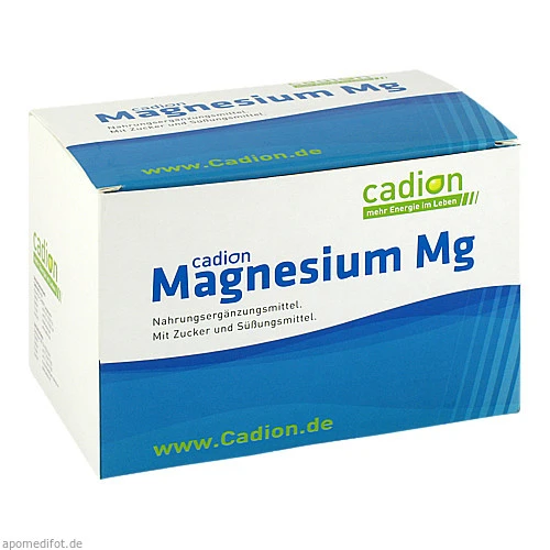 CADION Magnesium Mg Beutel, 50x6,25 g, Cadion As Vertriebs GmbH