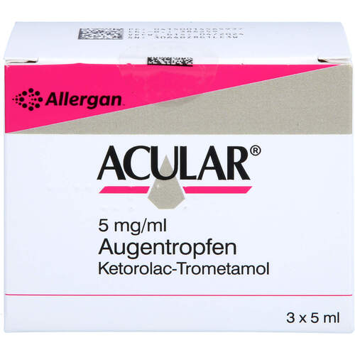 Acular Augentropfen, 3x5 ml, Pharma Gerke Arzneimittelvertriebs GmbH