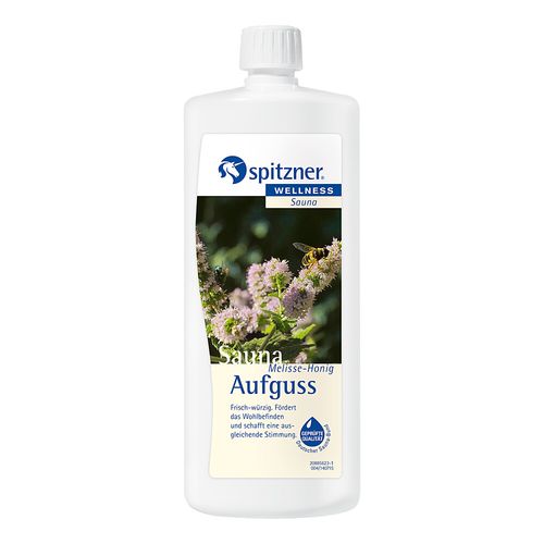 Spitzner Saunaaufguss Melisse Honig Wellness, 1000 ml, W. Spitzner Arzneimittelfabrik GmbH