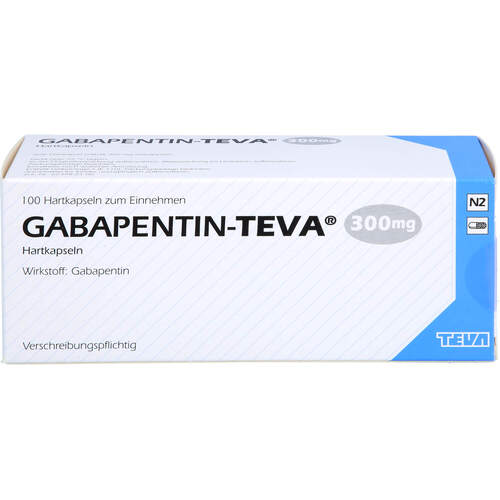 Gabapentin-TEVA 300mg Hartkapseln, 100 ST, TEVA GmbH