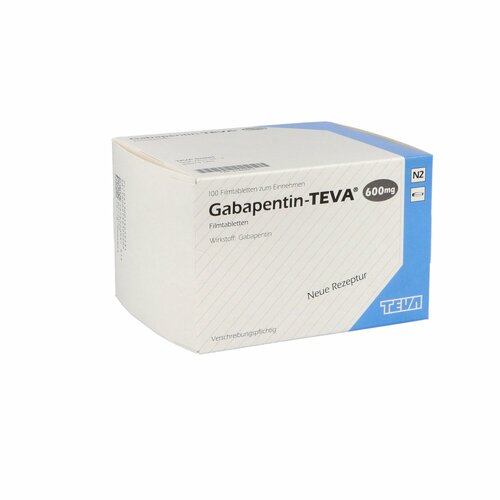 Gabapentin-TEVA 600mg Filmtabletten, 100 Stk., TEVA GmbH