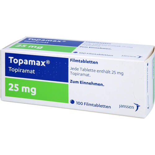 Topamax 25mg, 100 Stk., Janssen-Cilag GmbH