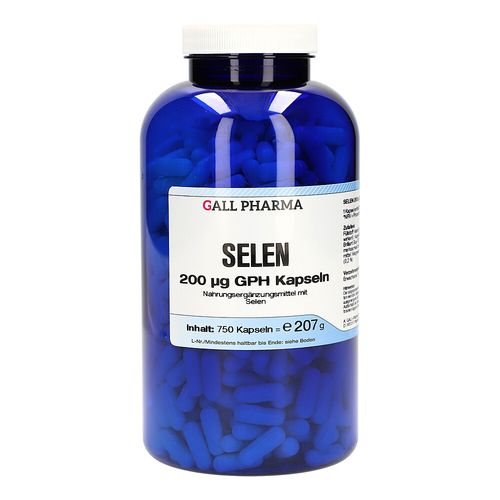 Selen 200ug GPH Kapseln, 750 Stk., Hecht-Pharma GmbH