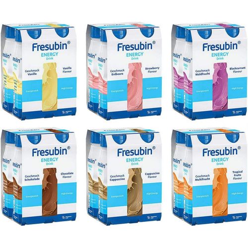 Fresubin energy DRINK Mischkarton Trinkfl CPC, 6x4x200 ml, C P C medical GmbH & Co. KG