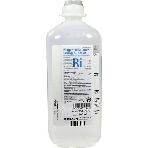 Ringer Lösung B.Braun Ecoflac Plus, 500 ml, B. Braun Melsungen AG