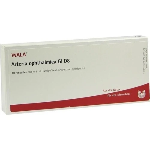 Arteria ophthalmica GI D 8, 10x1 ml, Wala Heilmittel GmbH
