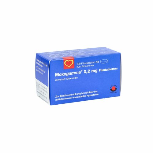 Moxogamma 0.2mg Filmtabletten, 100 Stk., Aaa - Pharma GmbH