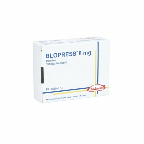 Blopress 8mg, 98 ST, Emra-Med Arzneimittel GmbH