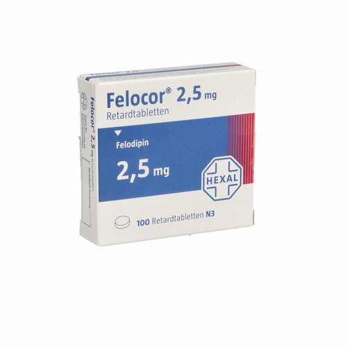 Felocor 2.5mg, 100 Stk., HEXAL AG