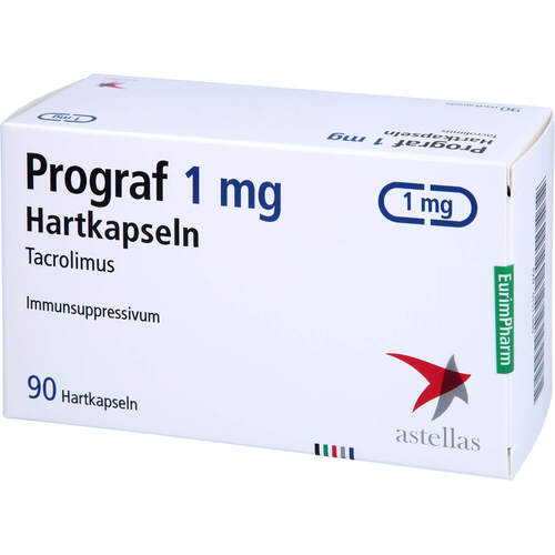 Prograf 1mg, 90 Stk., Eurimpharm Arzneimittel GmbH