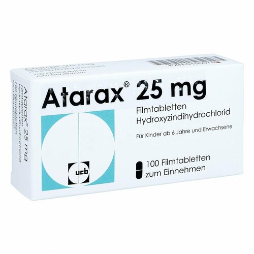 Atarax 25mg, 100 ST, Aca Müller/Adag Pharma AG