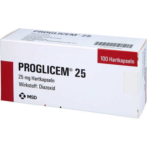 PROGLICEM 25 Hartkapseln, 100 ST, MSD Sharp & Dohme GmbH