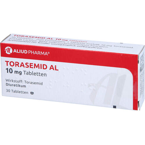 Torasemid AL 10mg Tabletten, 30 ST, Aliud Pharma GmbH