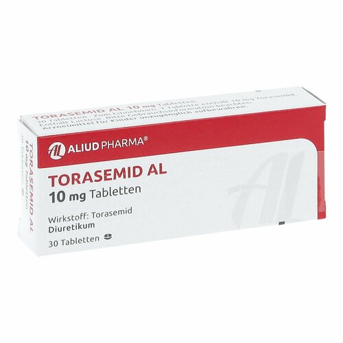 Torasemid AL 10mg Tabletten, 30 Stk., Aliud Pharma GmbH
