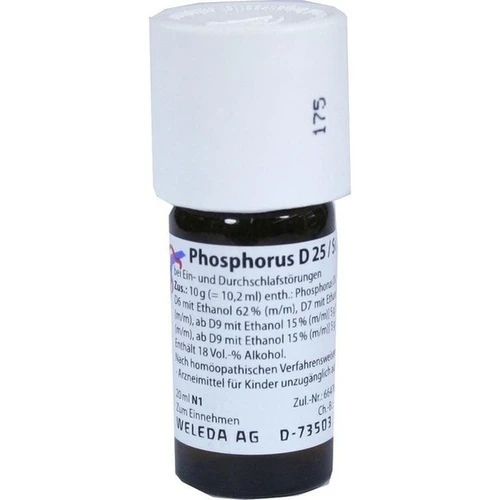 PHOSPHORUS D25 SULF D25 AA, 20 ml, Weleda AG