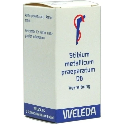 STIBIUM MET PRAEP D 6, 20 g, Weleda AG