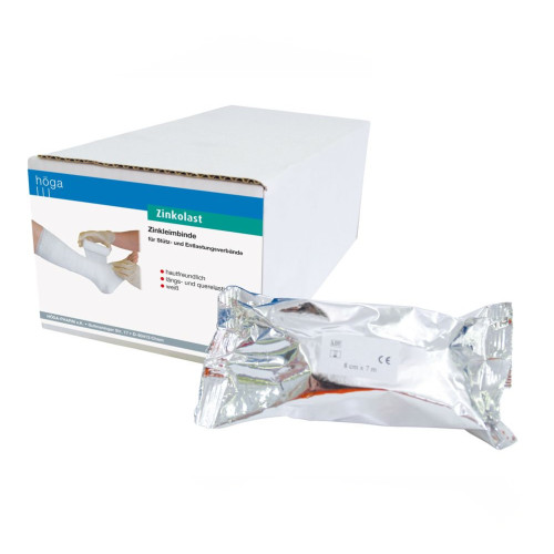 Zinkolast Zinkleimbinde 7mx10cm, 10 Stk., H&ouml;ga-Pharm GmbH