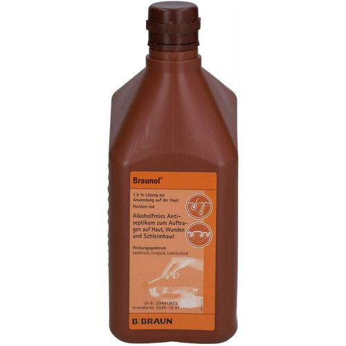 Braunol Schleimhautantiseptikum, 10x1000 ml, B. Braun Melsungen AG