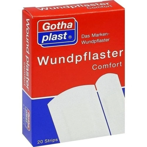 Gothaplast Wundpflaster Comfort Strips in 2 Größen, 20 ST, Gothaplast GmbH