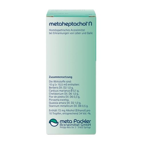 METAHEPTACHOL N, 50 ml, Meta Fackler Arzneimittel GmbH