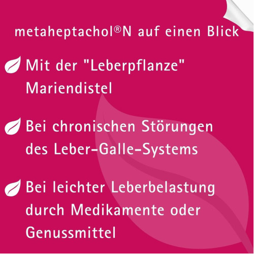 METAHEPTACHOL N, 100 ml, Meta Fackler Arzneimittel GmbH