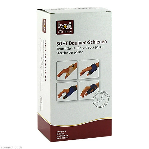 BORT SOFT Daumenschiene lang medium, 1 ST, Bort GmbH