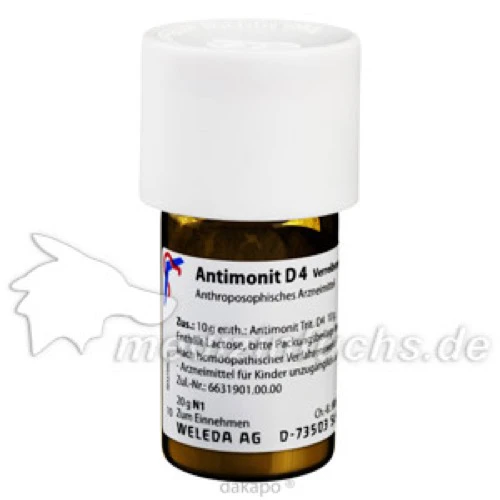 ANTIMONIT D 4 Trituration, 20 g, WELEDA AG