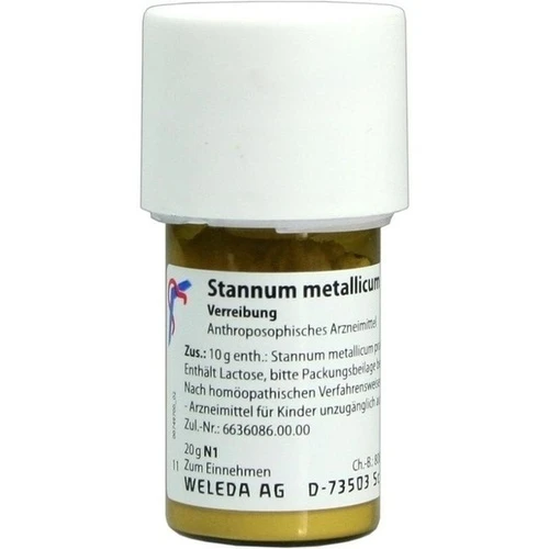 STANNUM MET PRAEP D 8, 20 g, Weleda AG
