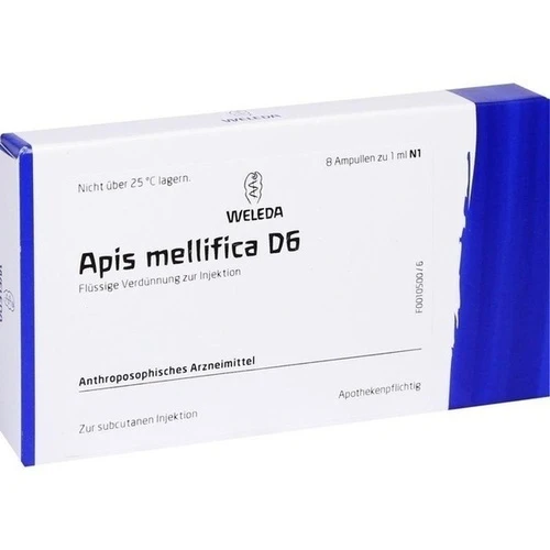 APIS MELLIFICA D 6, 8 Stk., Weleda AG