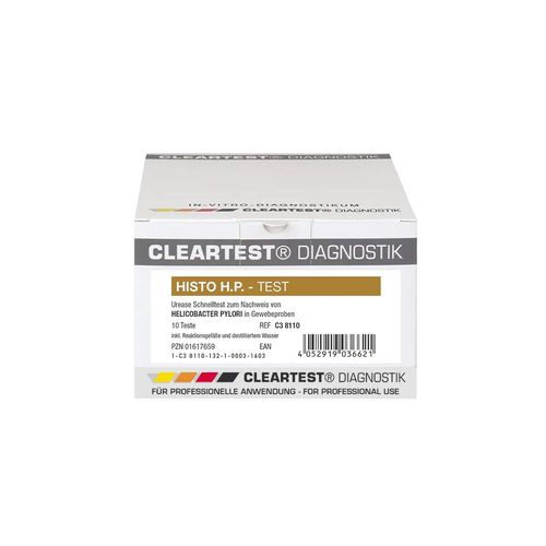 Cleartest Histo Helicobacter Pylori Test, 20 Stk., Diaprax GmbH