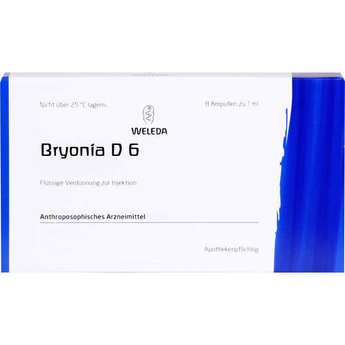 BRYONIA D 6 Ampullen, 8x1 ml, WELEDA AG