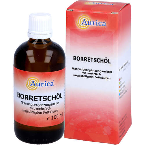 BORRETSCHÖL, 100 ml, AURICA Naturheilm.u.Naturwaren GmbH