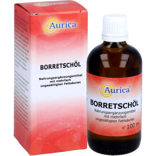 BORRETSCHÖL, 100 ml, AURICA Naturheilm.u.Naturwaren GmbH