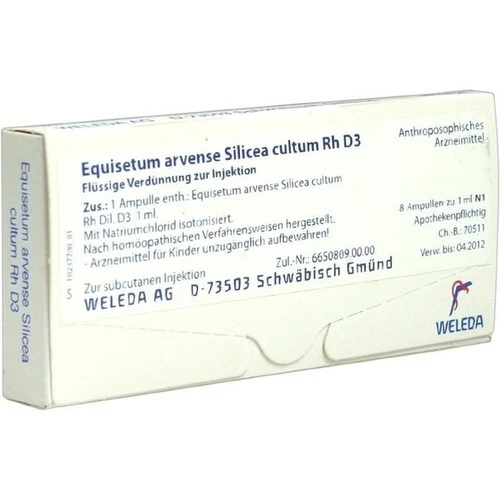 EQUISETUM ARV SILIC CU D 3, 8 Stk., Weleda AG