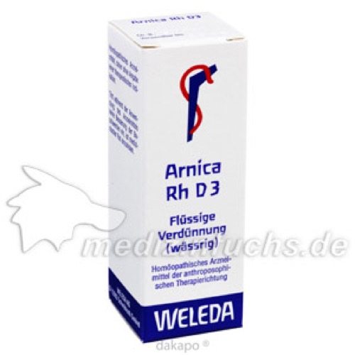 ARNICA RH D 3 Dilution, 20 ML, WELEDA AG