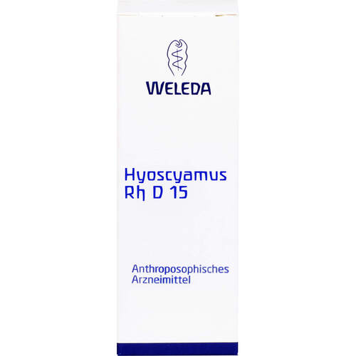 HYOSCYAMUS RH D 15 Dilution, 20 ml, WELEDA AG